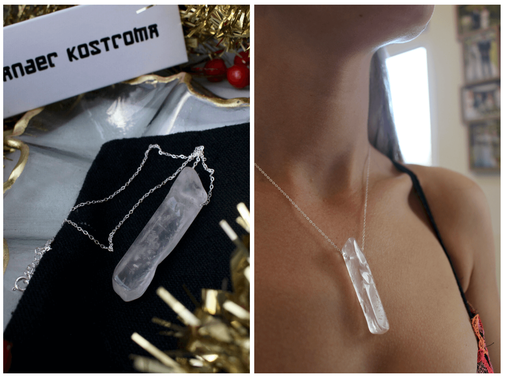 Xander Kostroma Rose Quartz Pendant Necklace