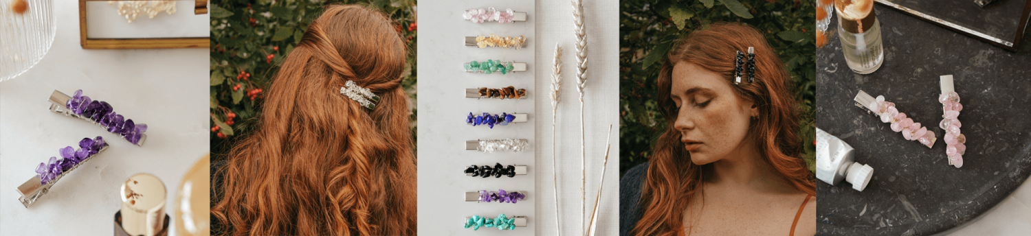 Shop All Crystal Hair Clips by Xander Kostroma