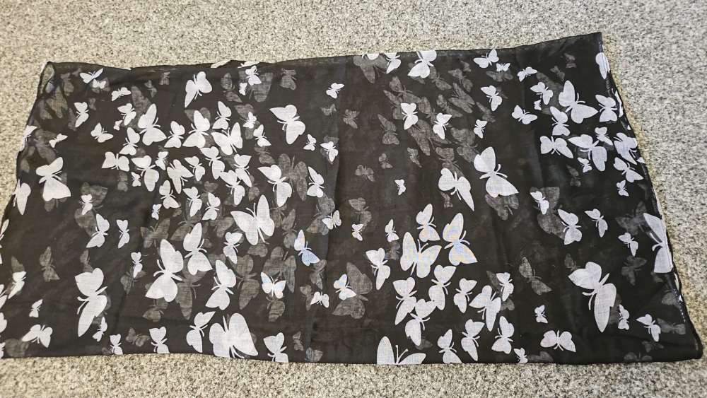 Intrigue Butterfly Scarf