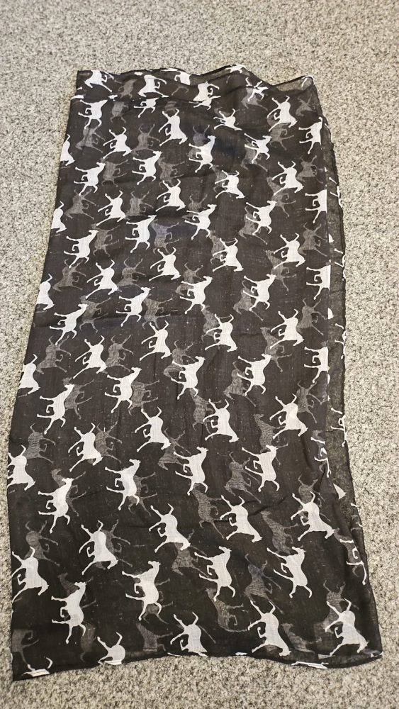 Intrigue Running Horse Scarf