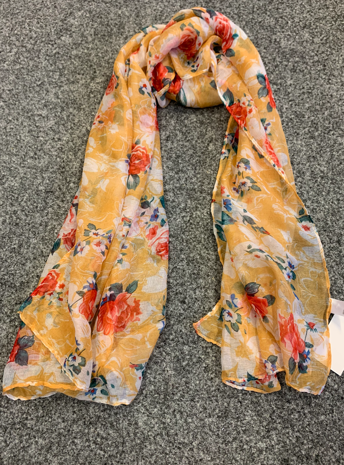 Emi Orange Rose Scarf