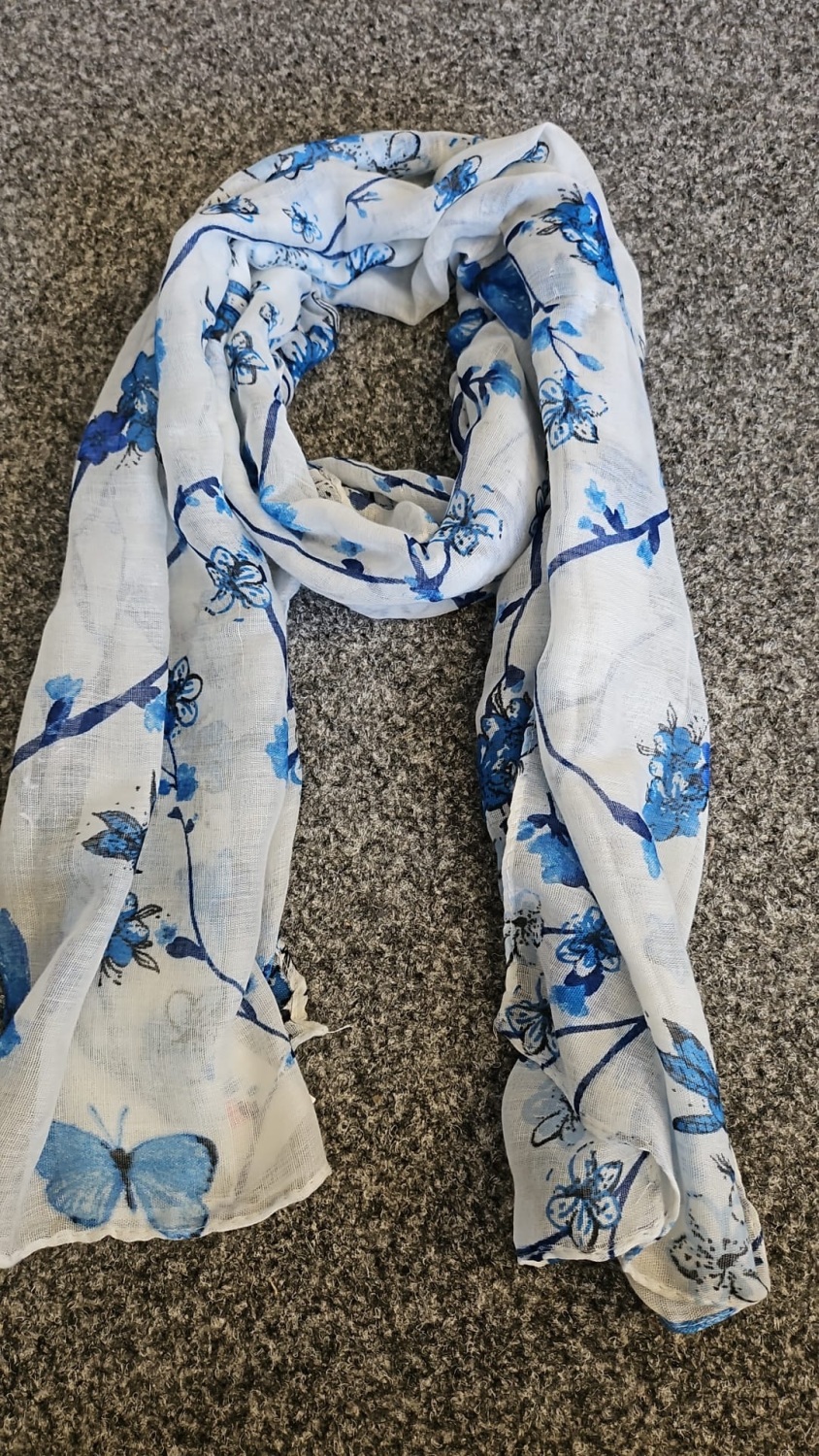 Intrigue Japanese Blossom Scarf