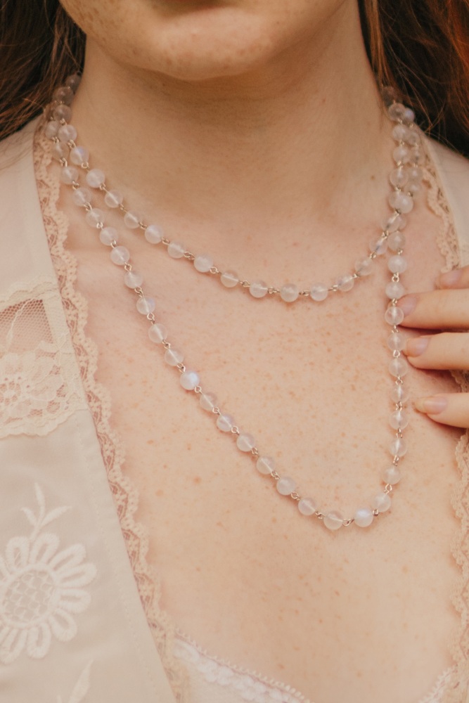 Luxury Moonstone Layered Necklace