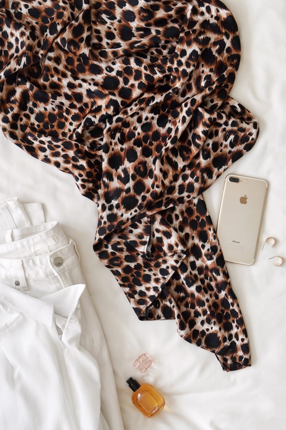 Xander Kostroma Leopard Print Scarf