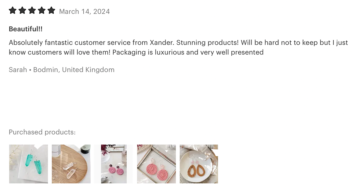 Xander Kostroma crystal jewellery review