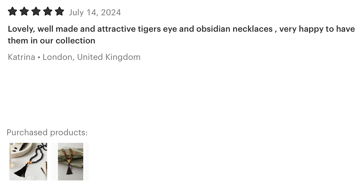 Xander Kostroma crystal jewellery review