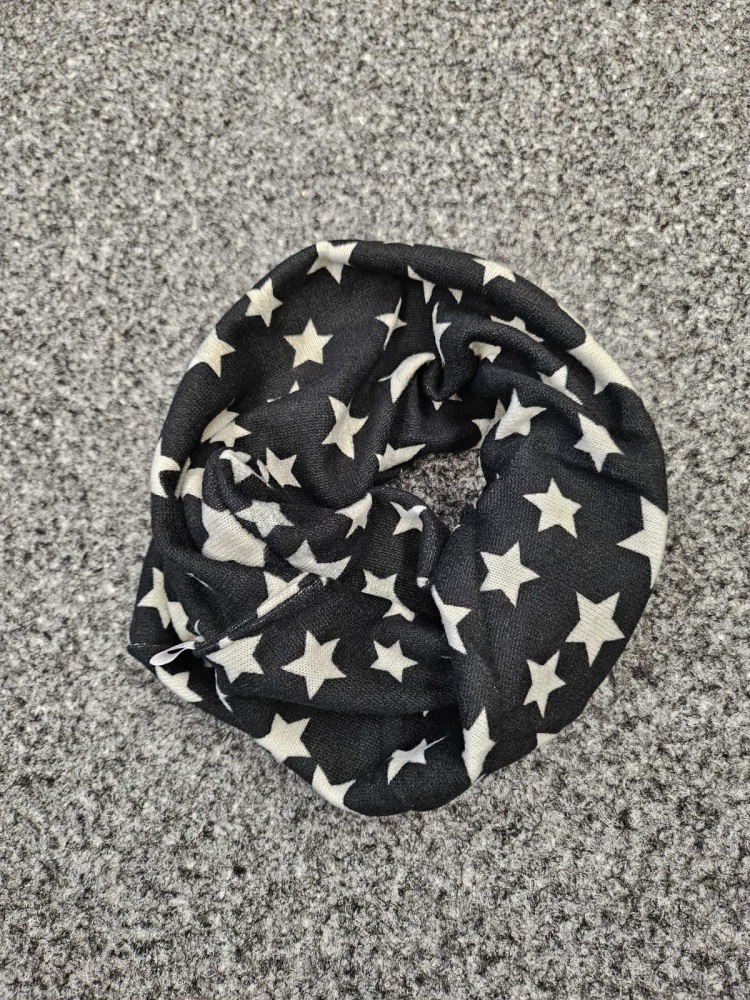 Intrigue Wrap Head/Neck Scarf - Polka Dot