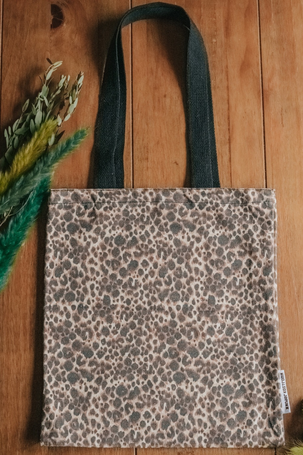 Leopard Print Tote Bag