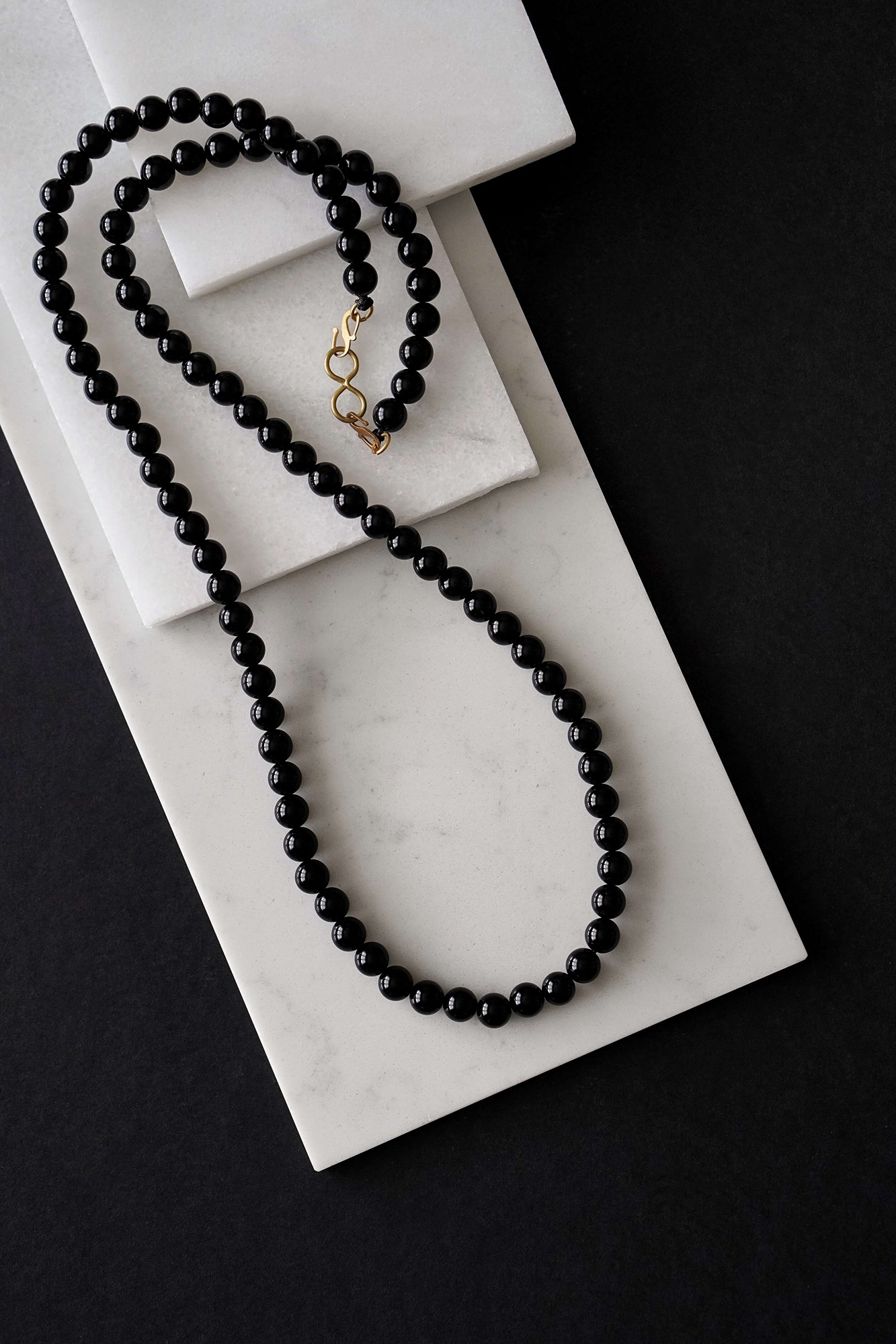 Mens Black Onyx Necklace by Xander Kostroma