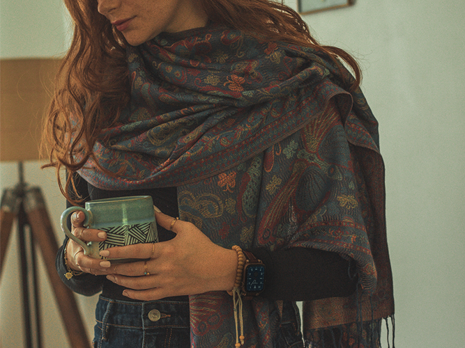 Women's Pashmina Scarves - Fashion, Trends, and Care Tips by Xander Kostroma