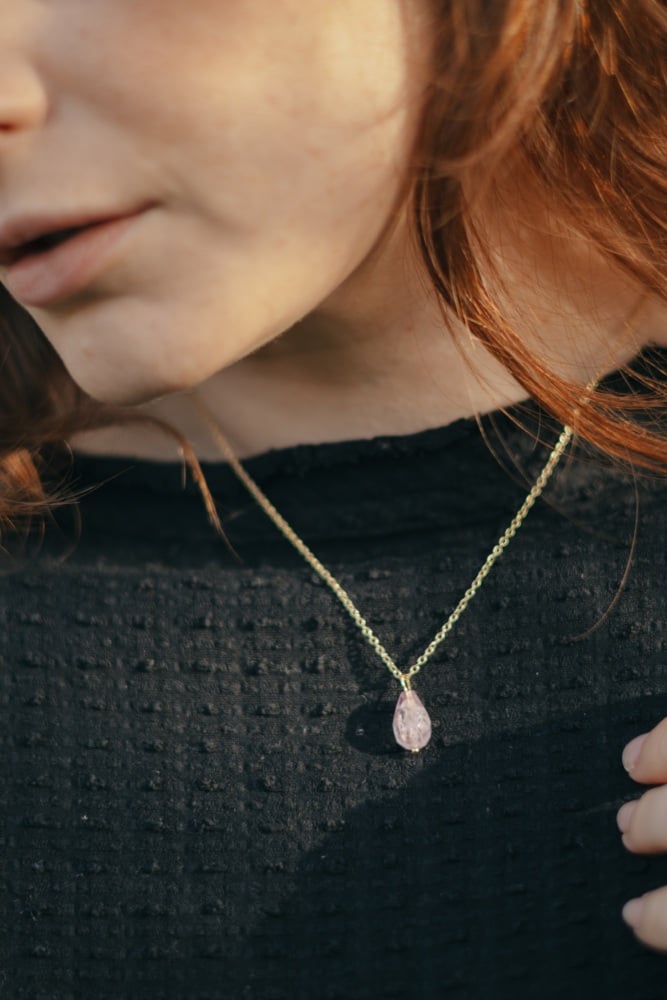 Amethyst Pendant Necklace