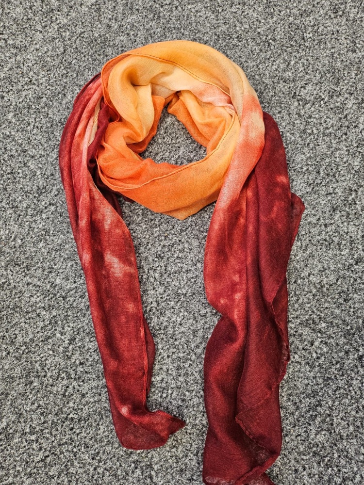 Intigue Fire Orange Scarf