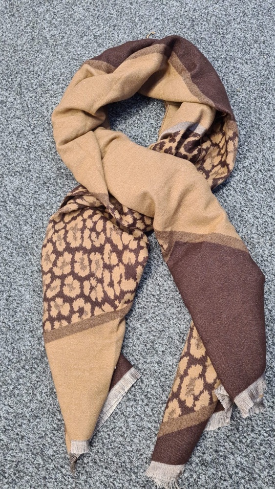 Intrigue Camel Pashmina Scarf