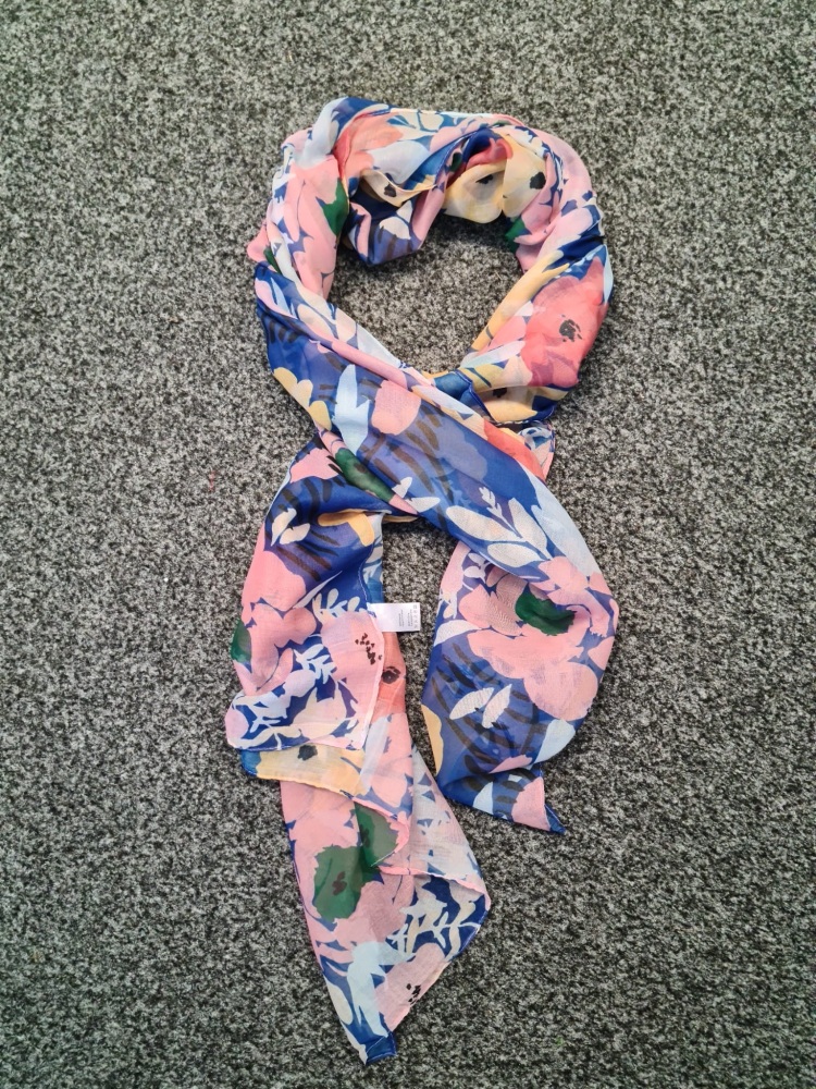 Intrigue Floral Scarf
