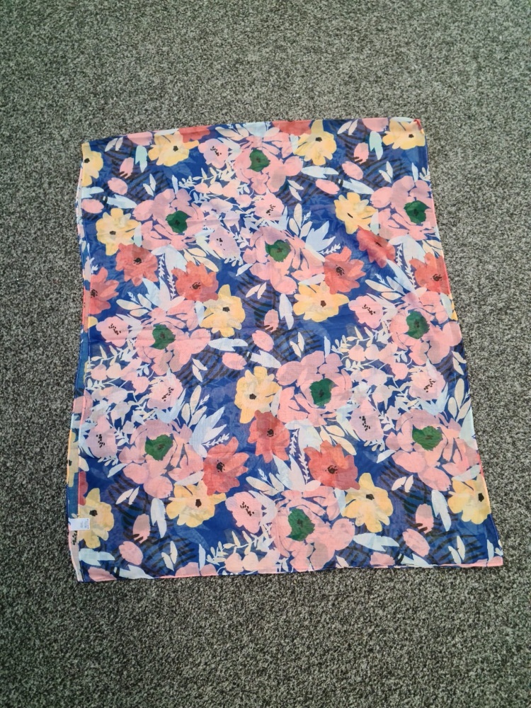 Intrigue Floral Scarf