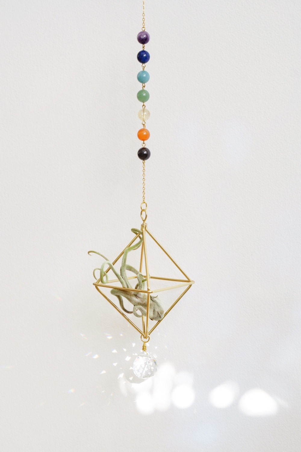 CLEARANCE: 7 Chakra Crystal Airplant Suncatcher