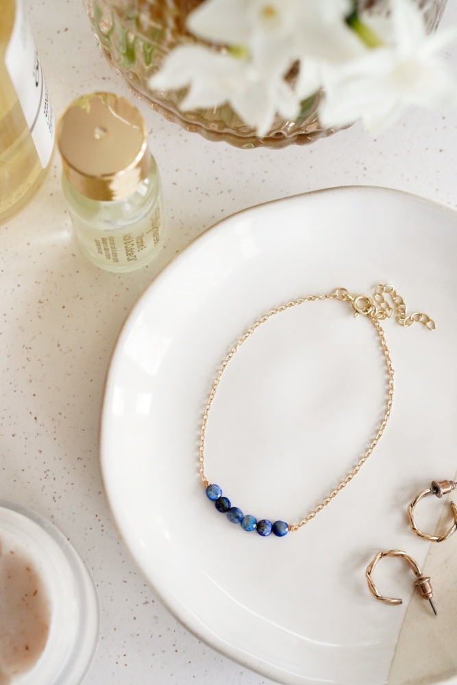 Lapis Lazuli Mini Crystal Bracelet