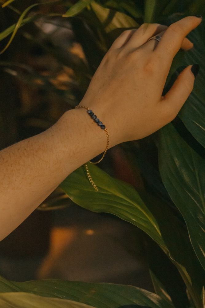 Lapis Lazuli Mini Crystal Bracelet