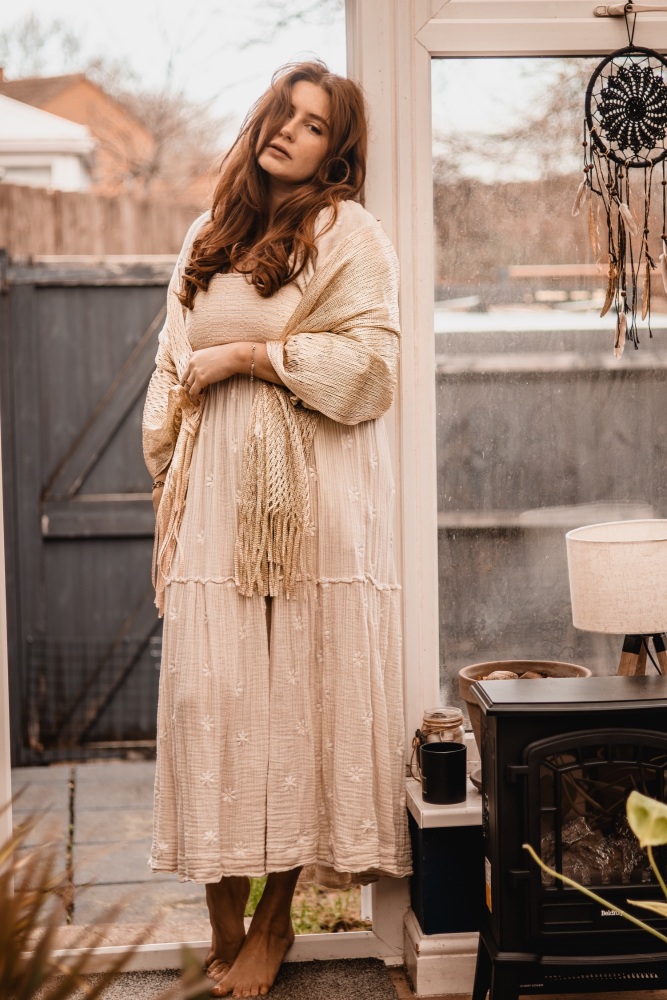 Gold Mesh Viscose Metallic Wrap Shawl