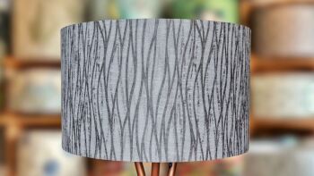 Linear Lampshade (Fryetts Fabric)
