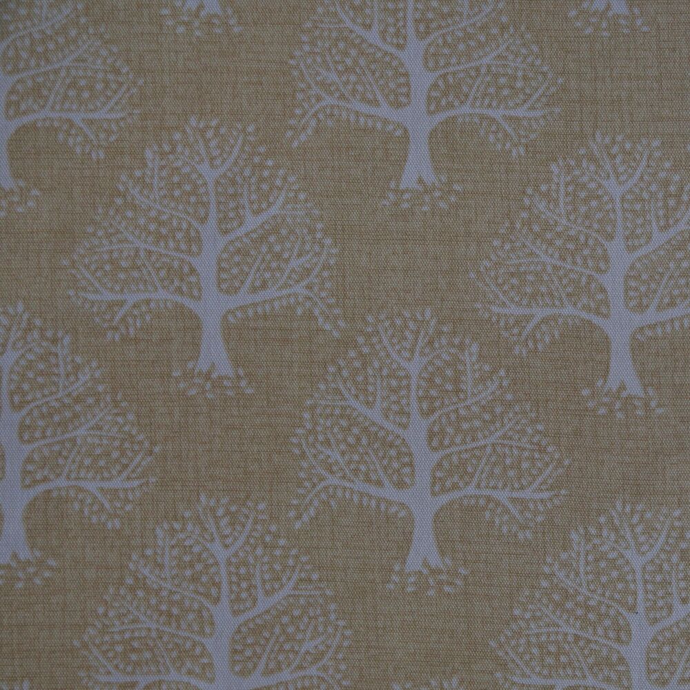 Trees on Ochre Background