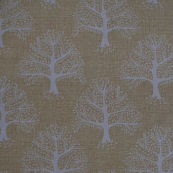 Great Oak Trees on Ochre Background - Lampshade