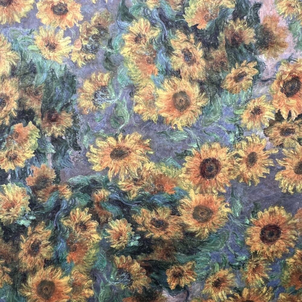 Van Gogh Sunflowers - Velvet