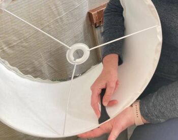 Lampshade Tucking Tool