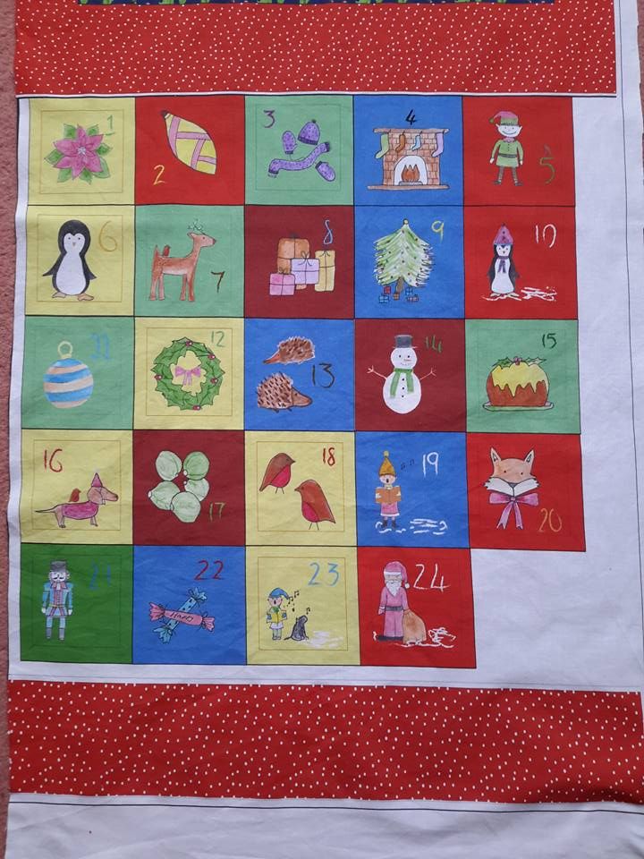 Advent calendar panel - make your own