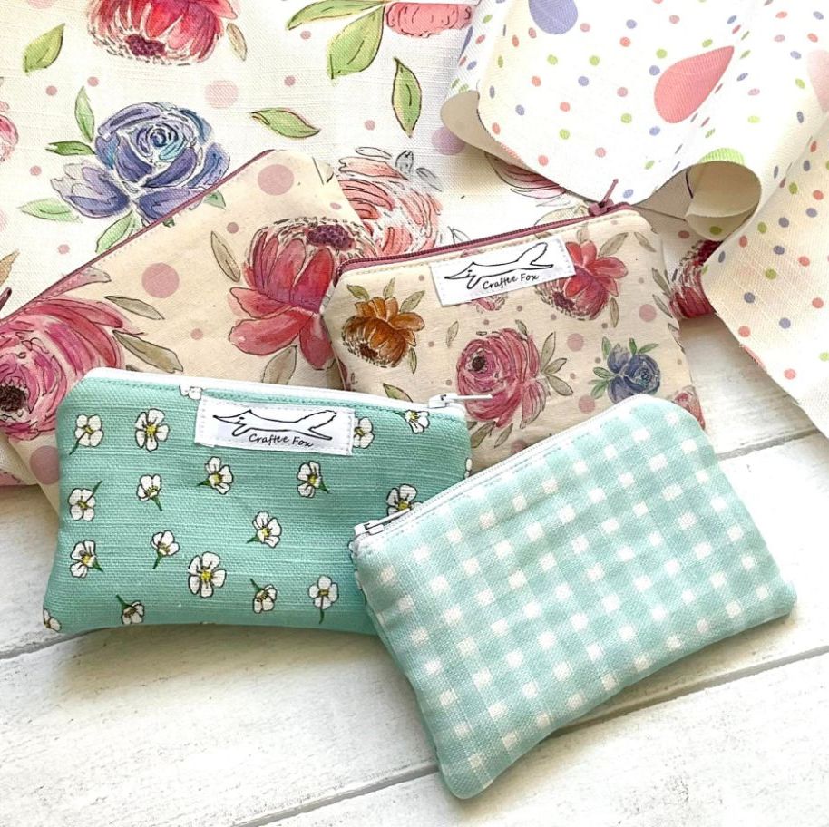 Zip pouches & washbags