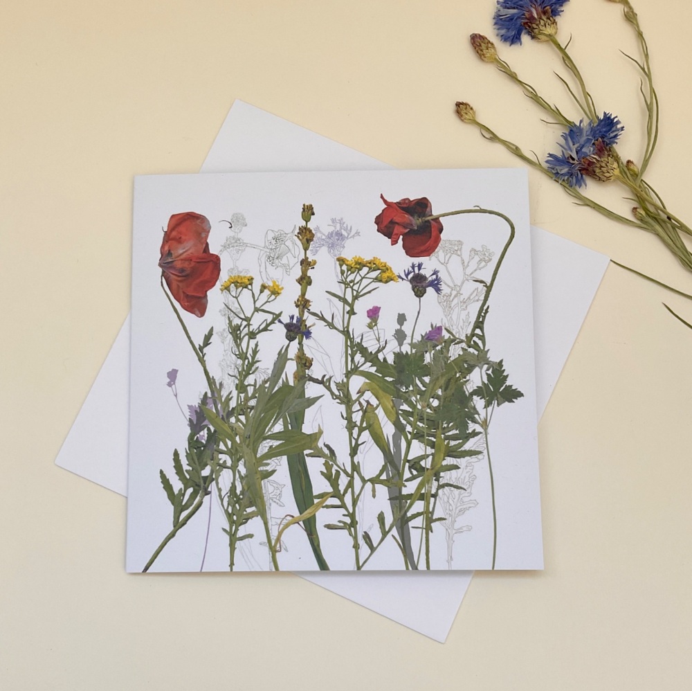Station Garden greetings card