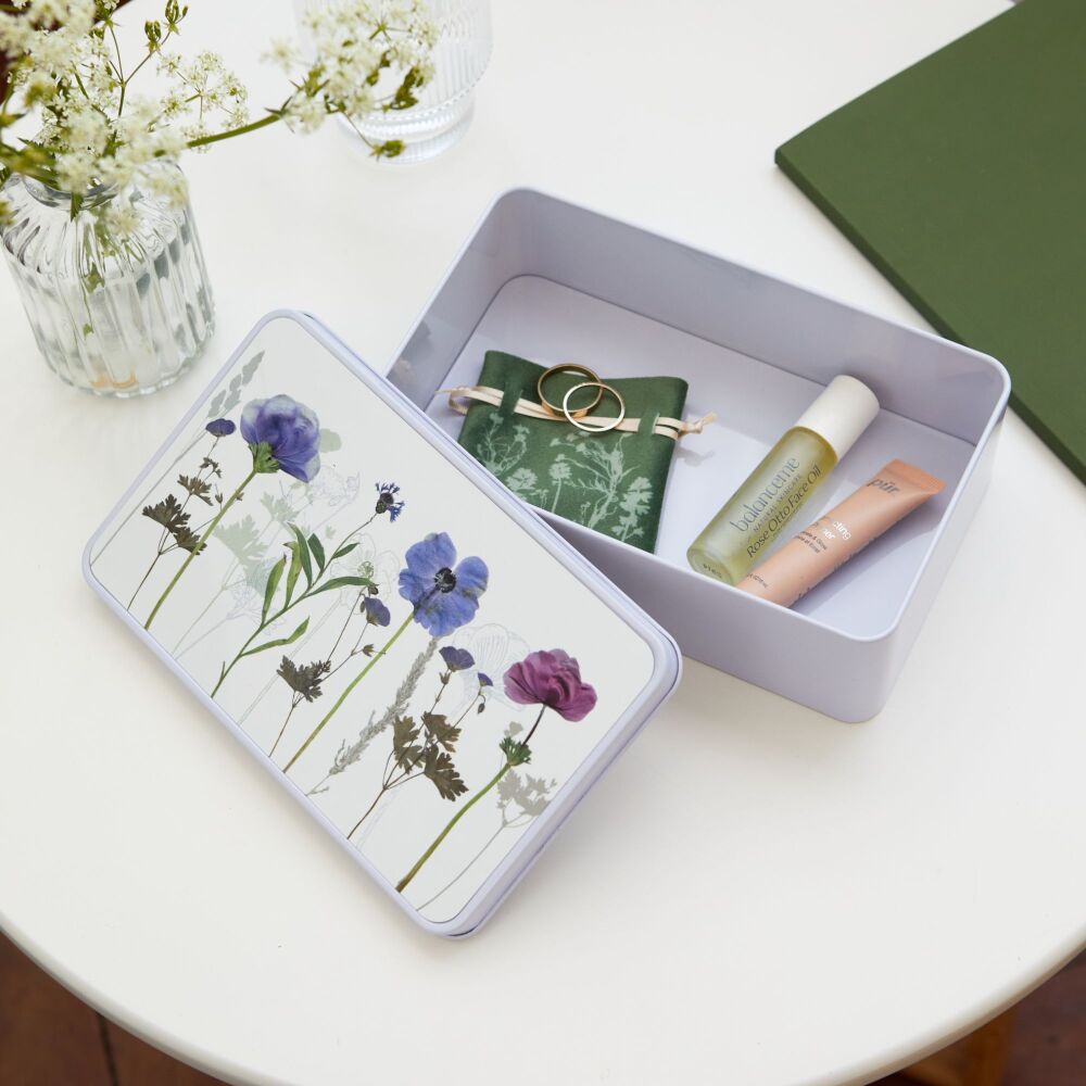 Anemone storage tin