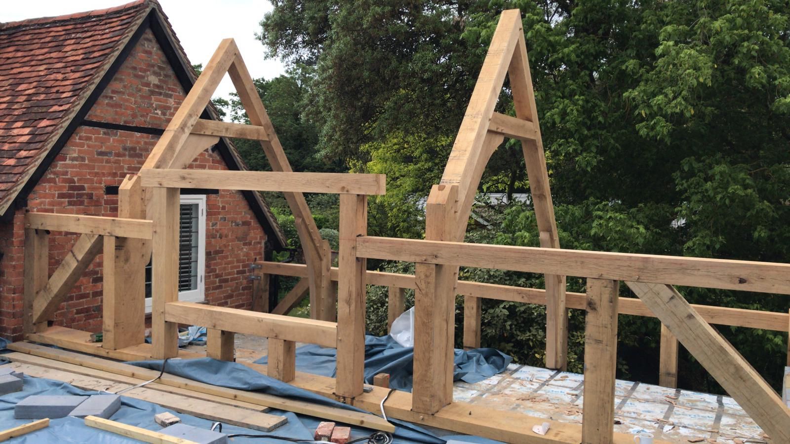 The Cottage Roof Frame
