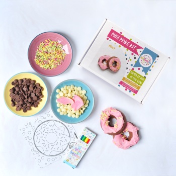 Mini chocolate donut kit