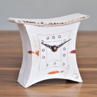 Ceramic mantel clock - mini 