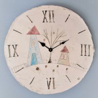 Large round wall clock 