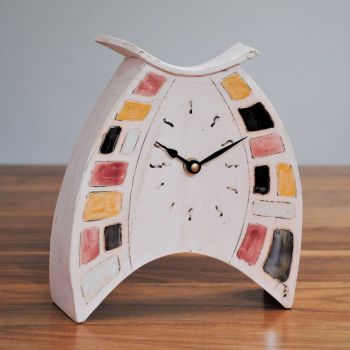 Ceramic clock mantel - Medium