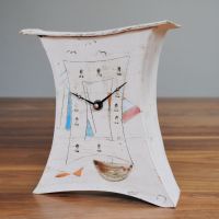 Ceramic mantel clock - Medium 