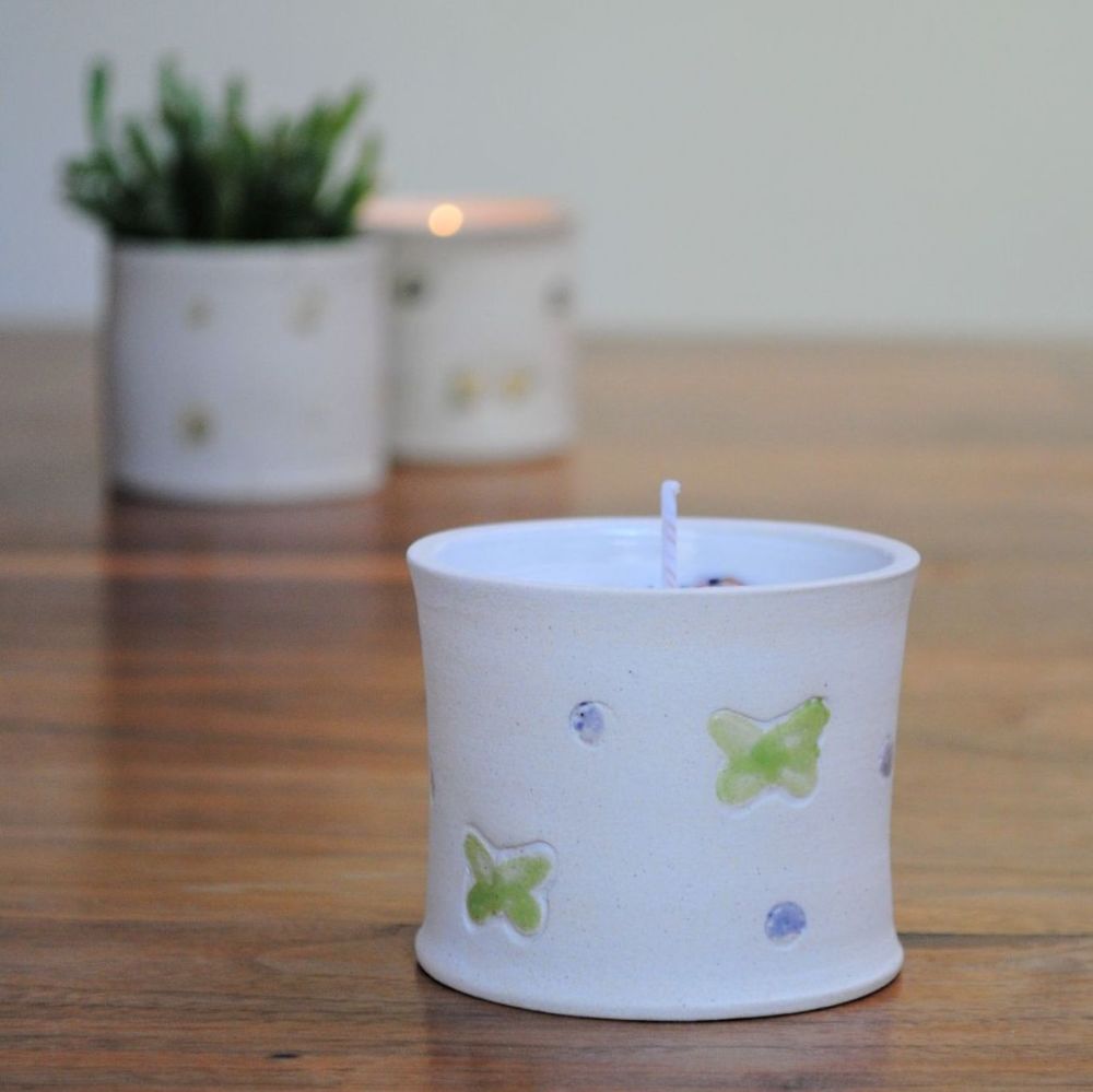 Scented candle - French lavender . . . . . . NEW PRICE . . . . . was £30 . . . .  