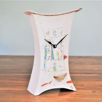 Ceramic mantel clock - Large 
