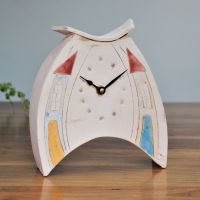 Ceramic clock mantel - Medium 