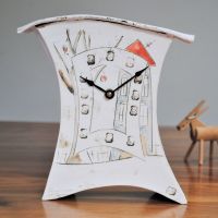 Ceramic mantel clock - Medium 