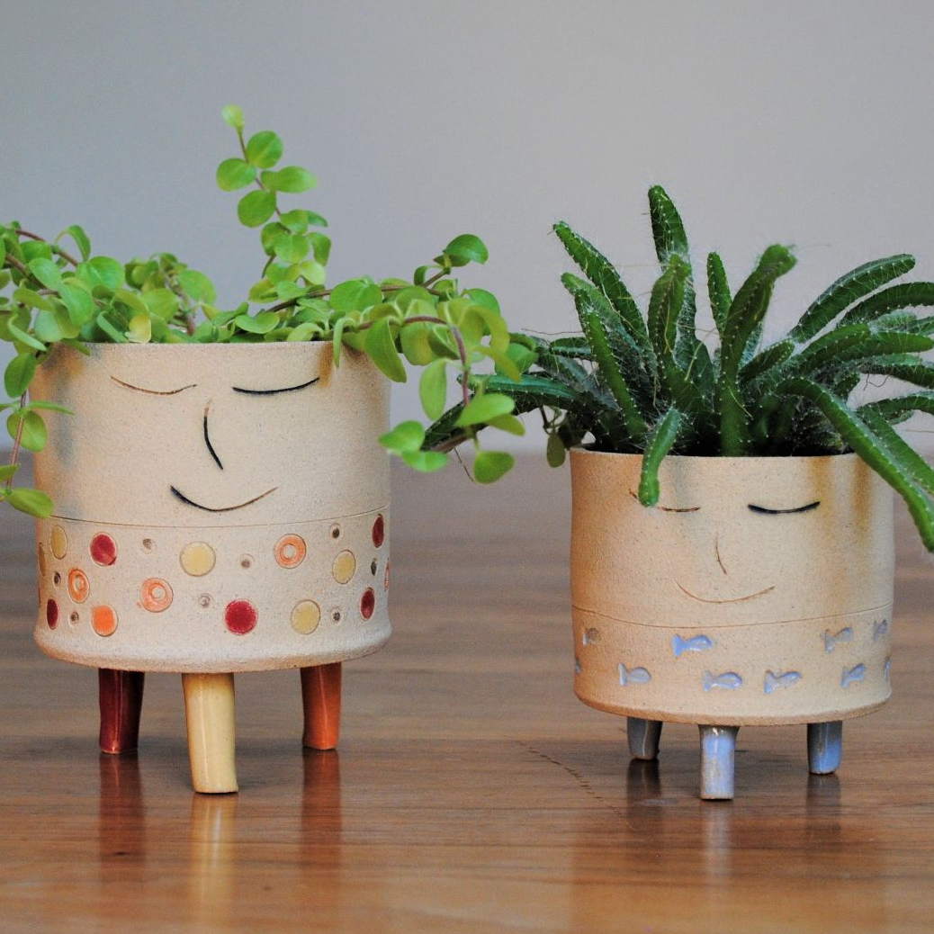 unique and original handmade planter pots