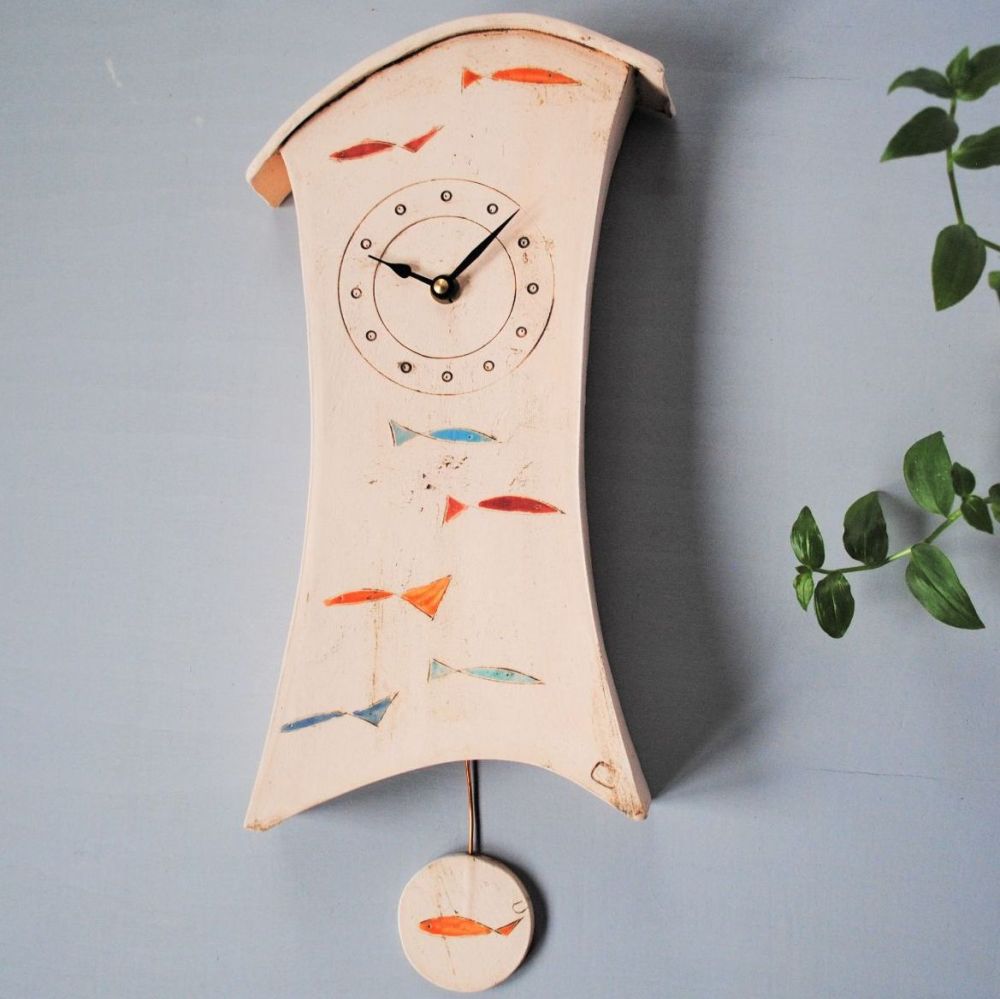 handmade nautical unique wall clock