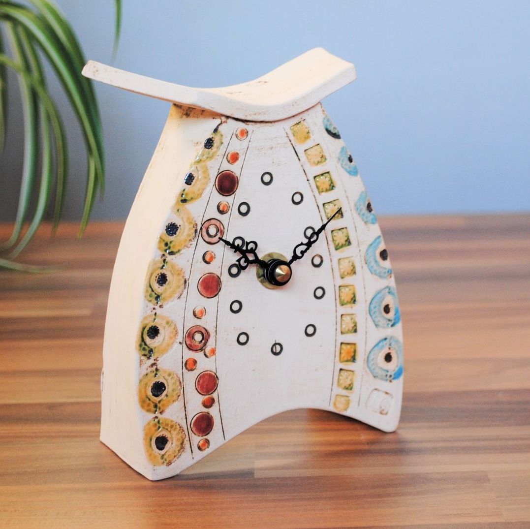 Ceramic clock mantel - Mini