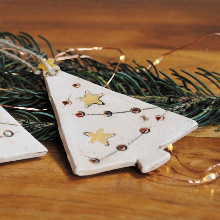 Christmas tree  decoration  - Red baubels
