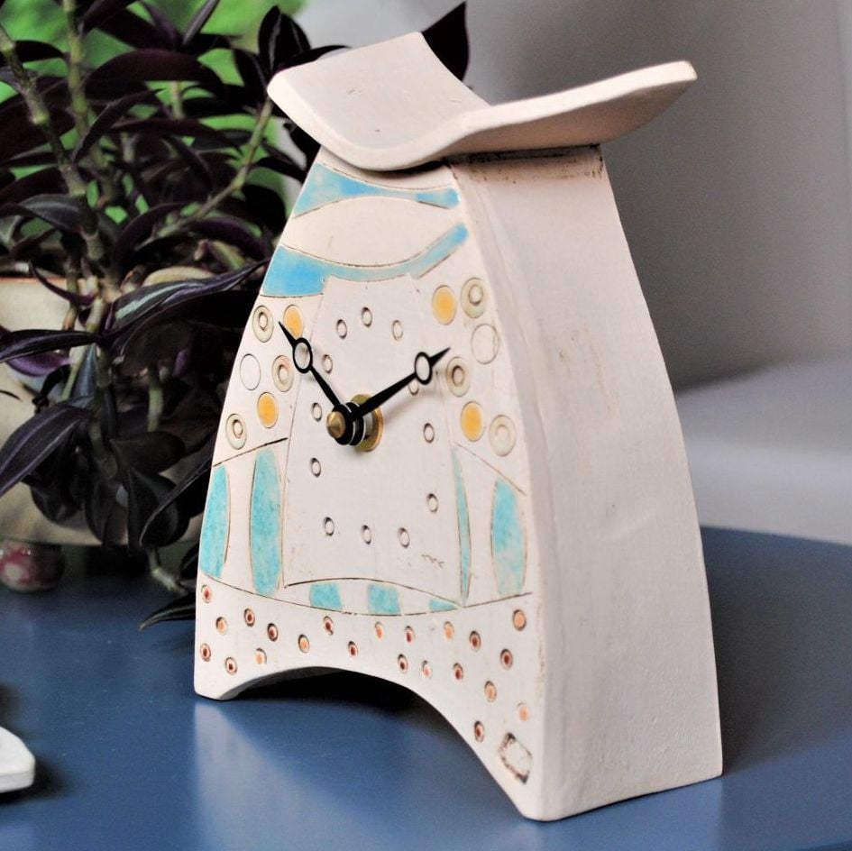 Ceramic clock mantel - Small 