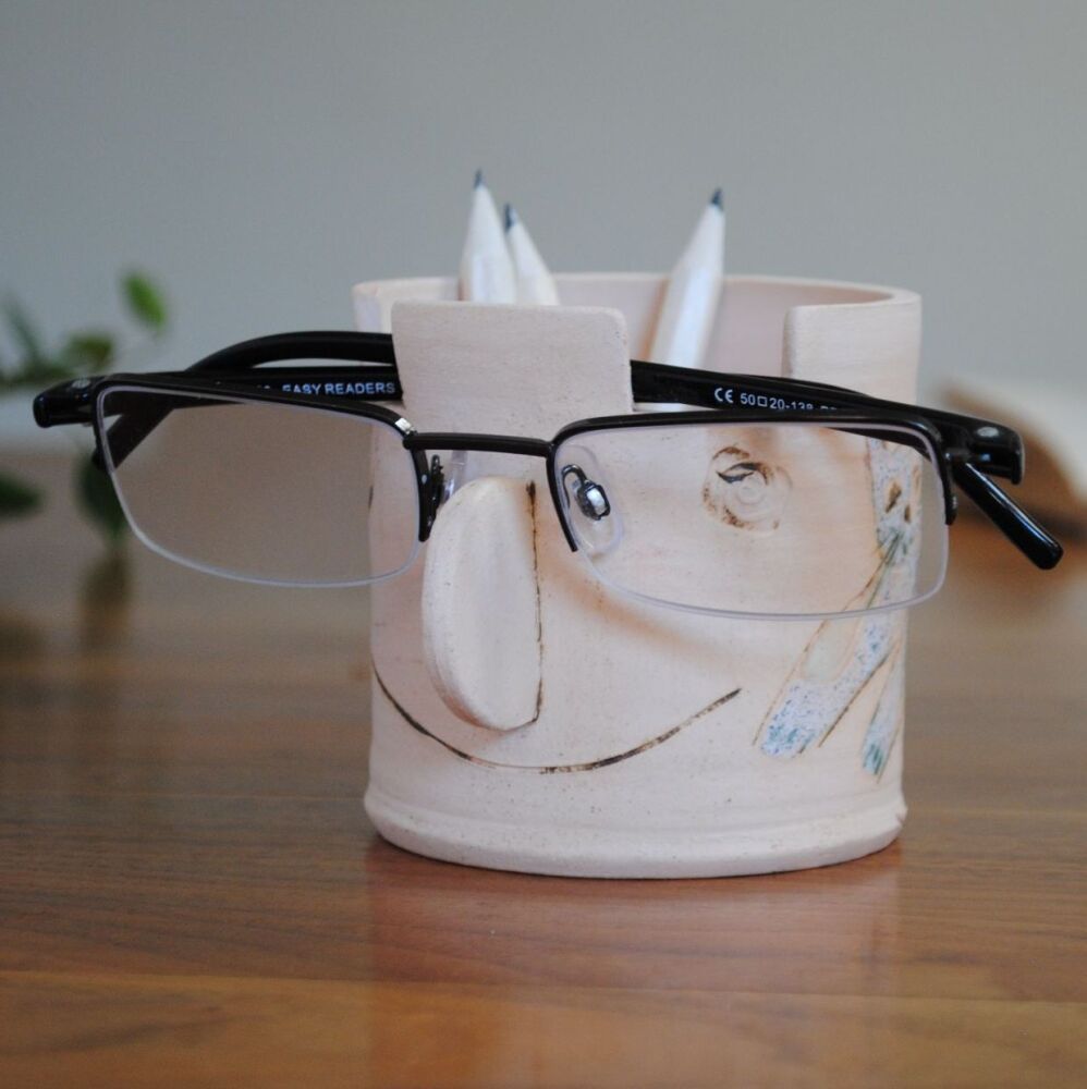 Glasses & Pencils holder - Cat