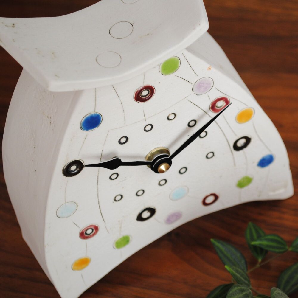 Ceramic clock mantel - Small
