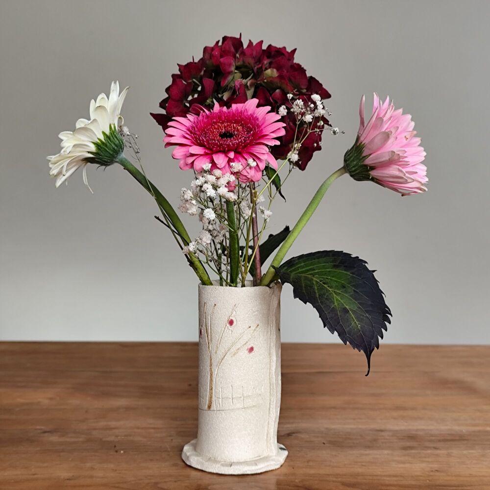 Small vase in white . . . SALE . . . SALE . . . £19